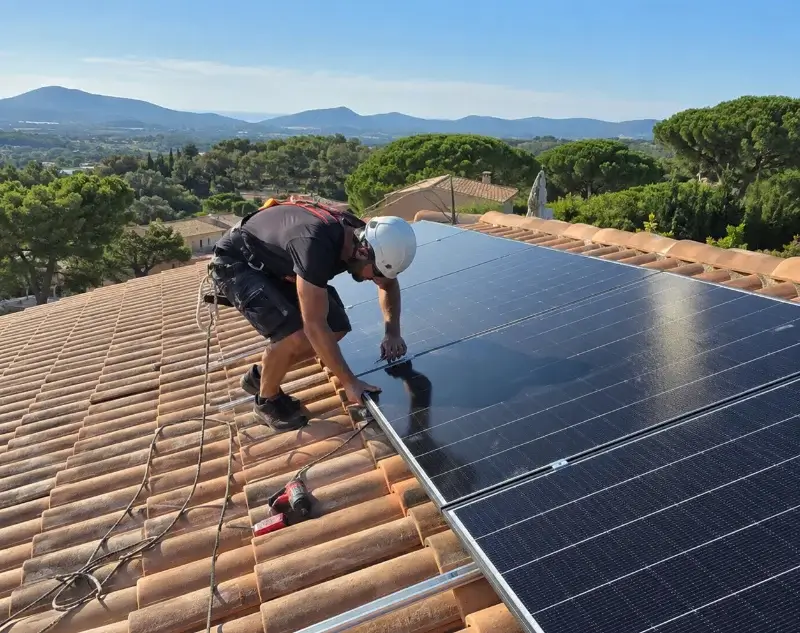 Installateur panneaux solaires Plan-d'Orgon — pose photovoltaïque sur toiture